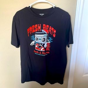 Old Navy Black Graphic T-Shirt